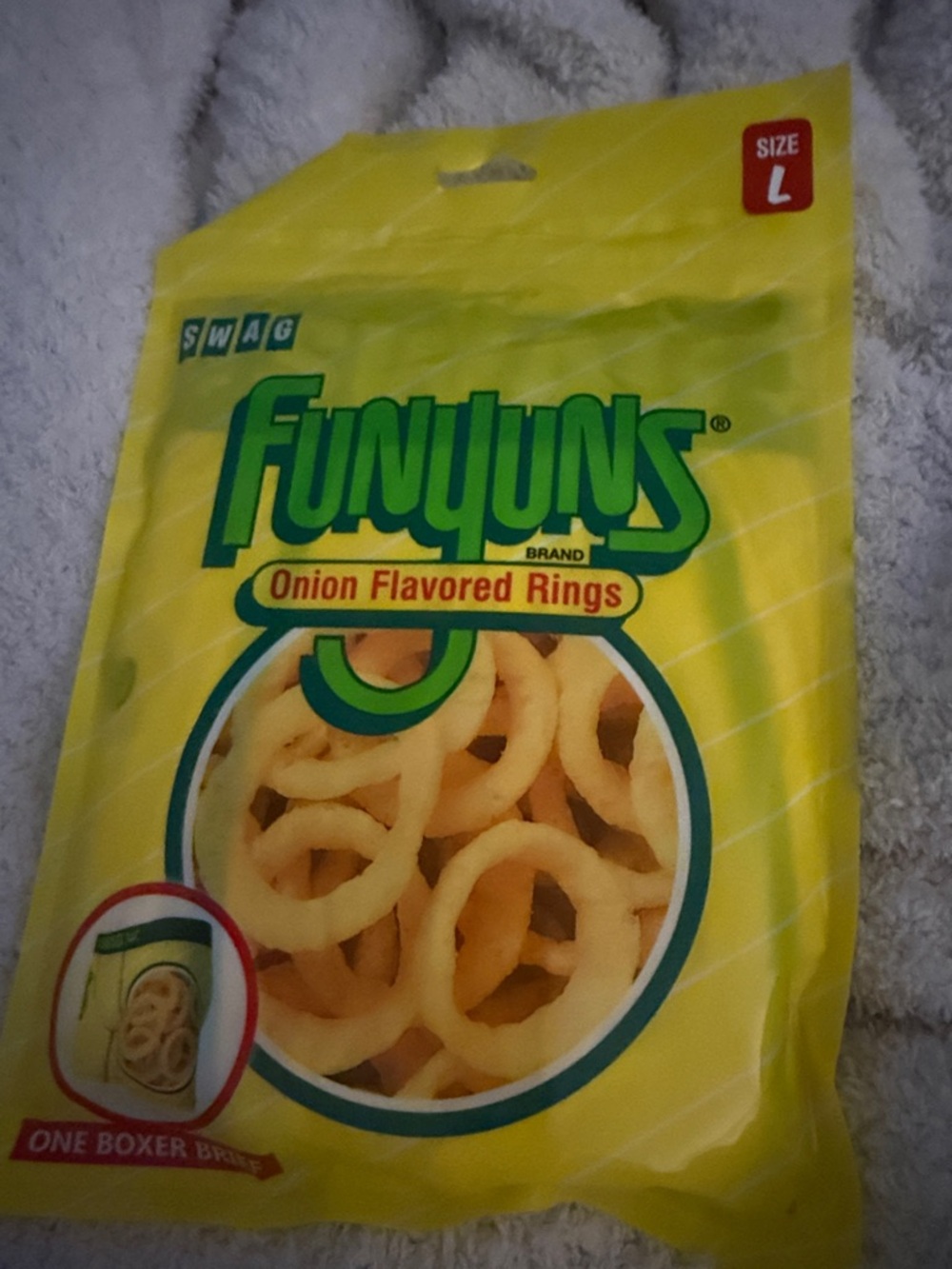 Funyuns Onion Flavored Rings Party Snack - Yellow